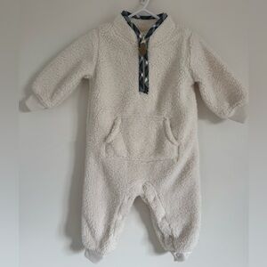 Carter's Cream Sherpa Kids Footie